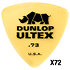 426R73 Ultex Triangle 0,73mm sachet de 72 Dunlop