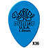 423R10 Dunlop Tortex Small Teardrop 1 mm Sachet de 36 Dunlop