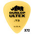 421R73 Ultex Standard 0,73 mm Sachet de 72 Dunlop