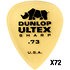 433R73 Ultex Sharp 0,73mm sachet de 72 Dunlop