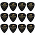 483P03EXH Celluloïd Classic Noir Extra Heavy Pack de 12 Dunlop