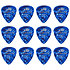 483P10HV Celluloïd Bleu Heavy Pack de 12 Dunlop