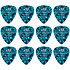 483P11HV Celluloïd Turquoise Heavy Pack de 12 Dunlop