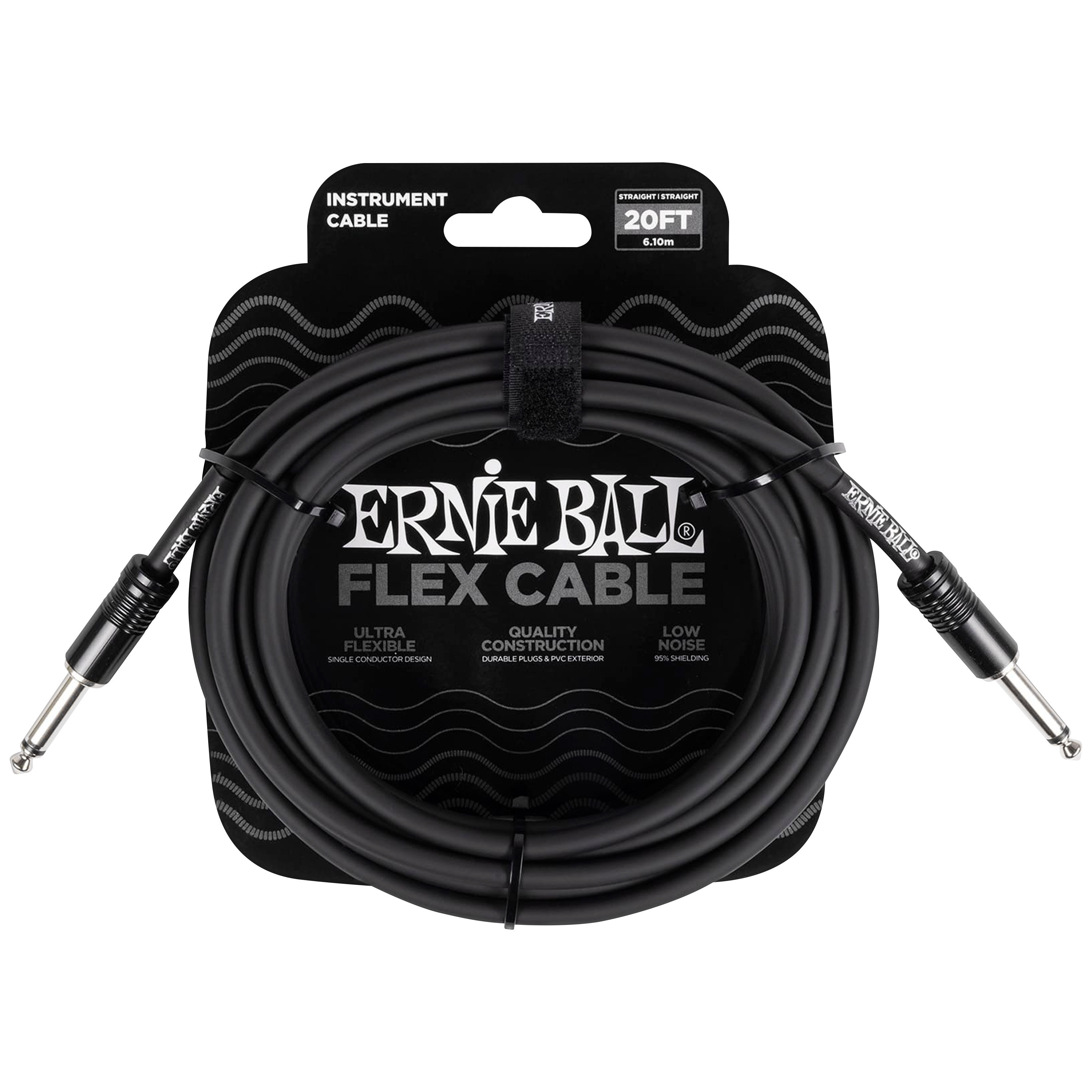 Câble De Guitare Silencieux Ernie Ball – Plus De Bruits Parasites à La Connexion !