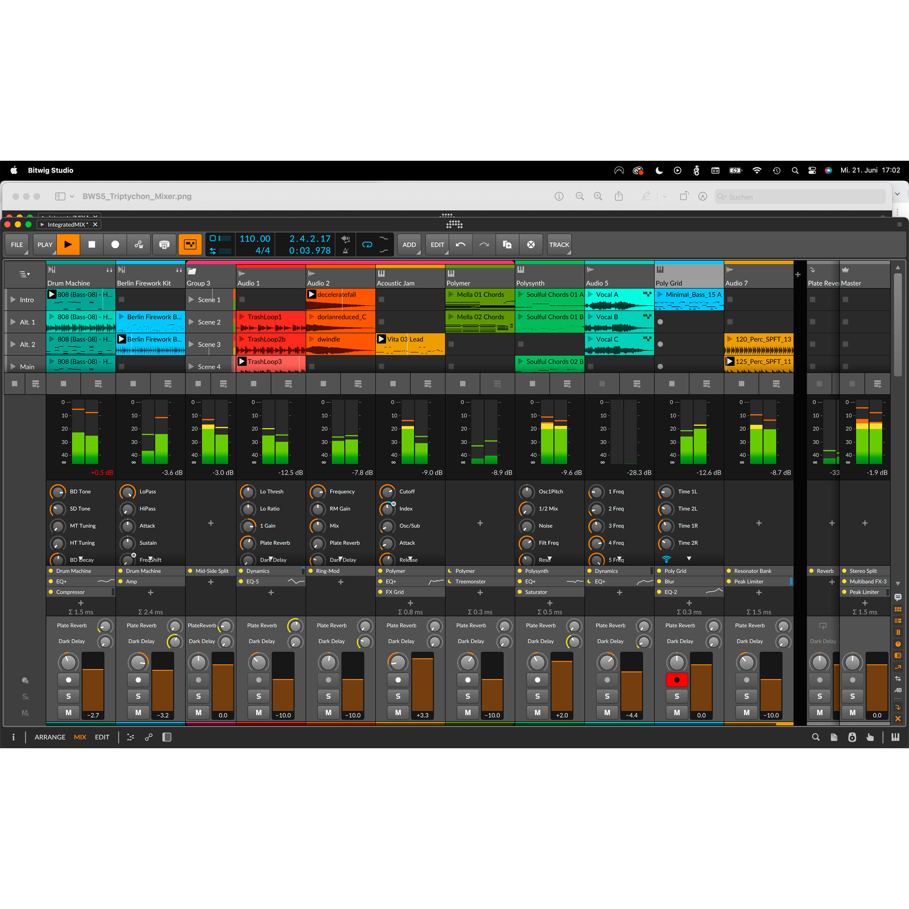 Bitwig Bitwig Studio upgrade 8 Track (licence) - Software de ...