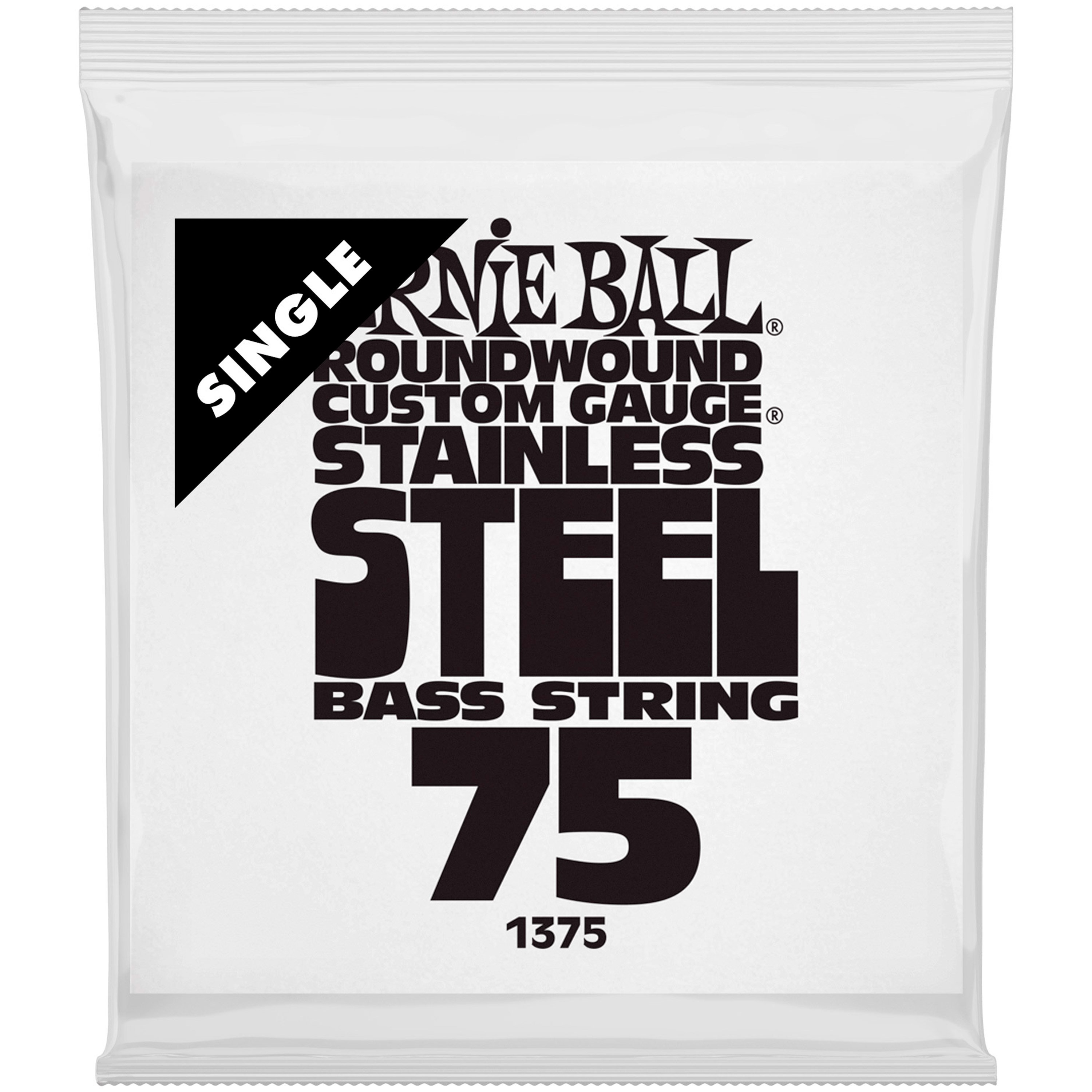 Ernie Ball 1375 Slinky Stainless Steel Bass String 75 - Cordes guitare ...