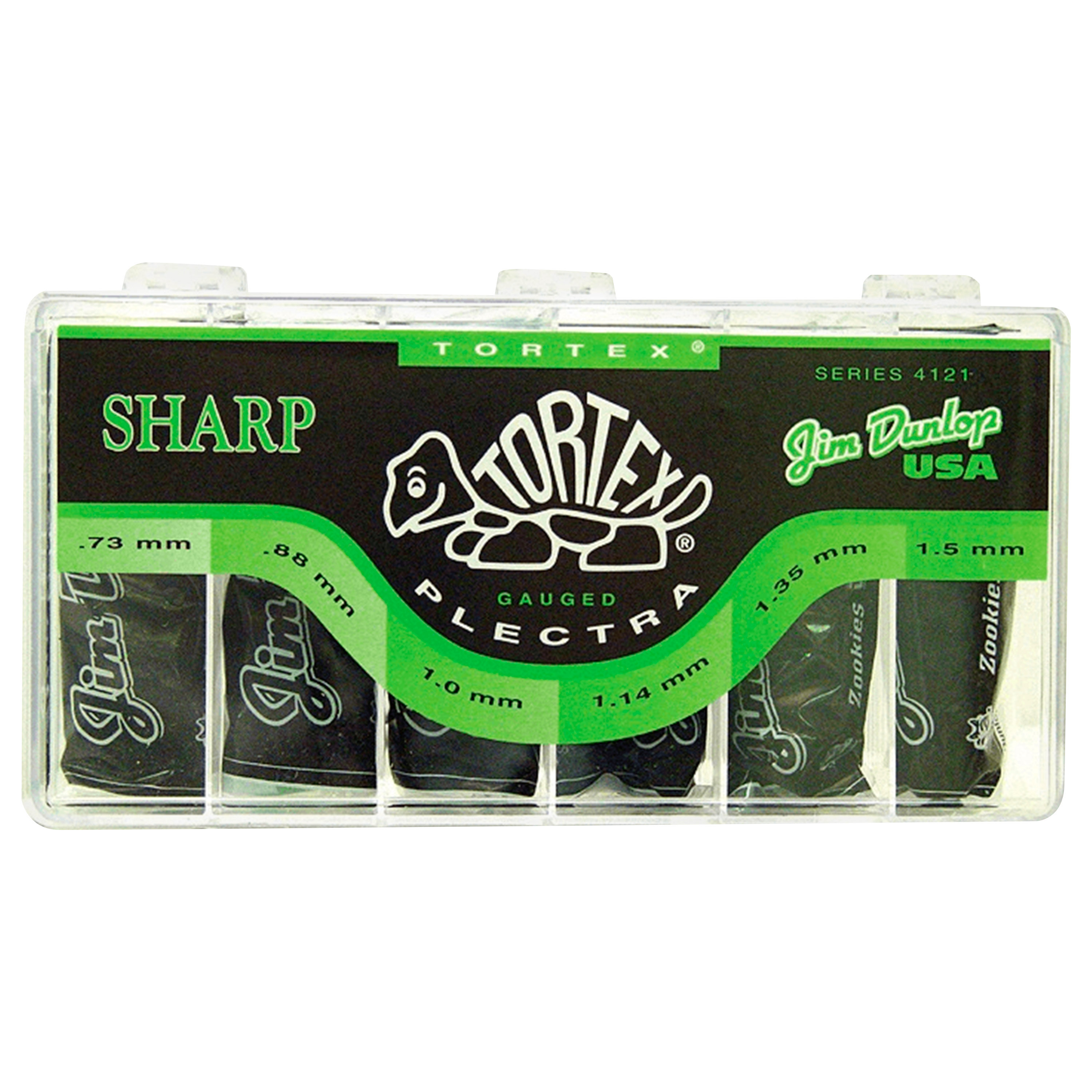 Médiators Tortex Dunlop Tortex Sharp 1,35mm sachet de 72