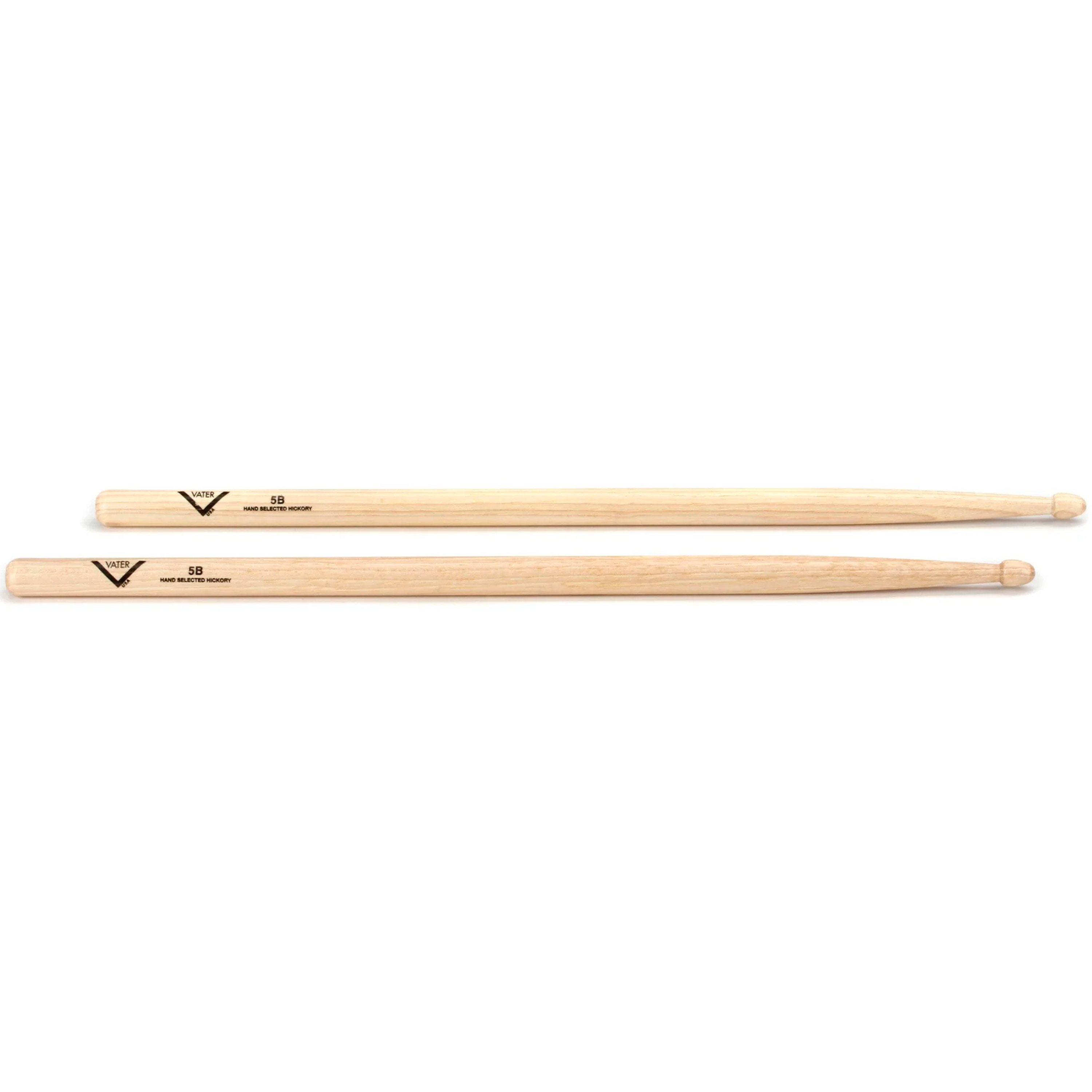 Vater VH5BW American Hickory 5B (Pack 4 paires) - Baguettes SonoVente.com