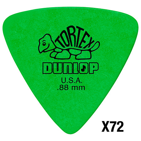 431R88  Tortex Triangle 0,88 mm Sachet de 72 Dunlop