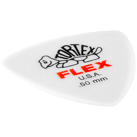 456P50 Tortex Flex Triangle 0,50 mm Sachet de 6 Dunlop