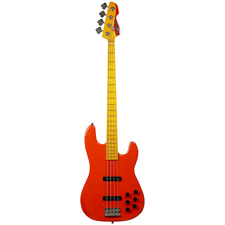 GV 4 Gloxy Fiesta Red + housse Markbass