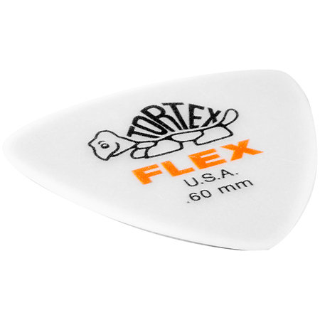 456P60 Tortex Flex Triangle 0,60 mm Sachet de 6 Dunlop