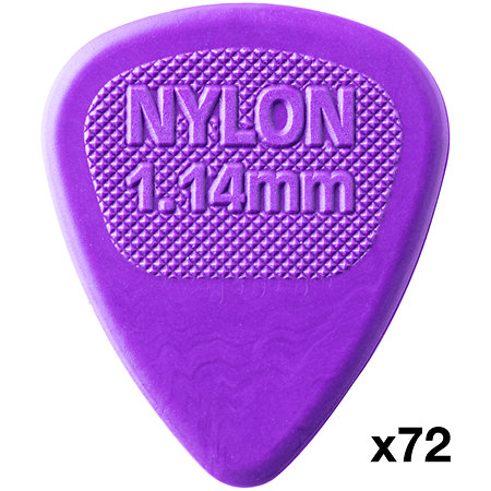 443R114 Nylon Midi 1,14 mm Sachet de 72 Dunlop