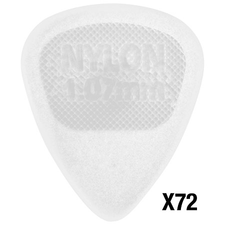 Dunlop 446R107 Nylon Glow Standard 1,07 mm Sachet de 72