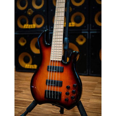 Gloxy Kimandu 5 3-Tone Sunburst BK MP + housse Markbass