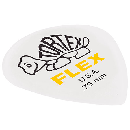 466P073 Tortex Flex Jazz III XL 0,73 mm Sachet de 12 Dunlop