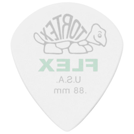 Dunlop 466P088 Tortex Flex Jazz III XL 0,88 mm Sachet de 12