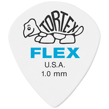 Dunlop 466P100 Tortex Flex Jazz III XL 1,00 mm Sachet de 12