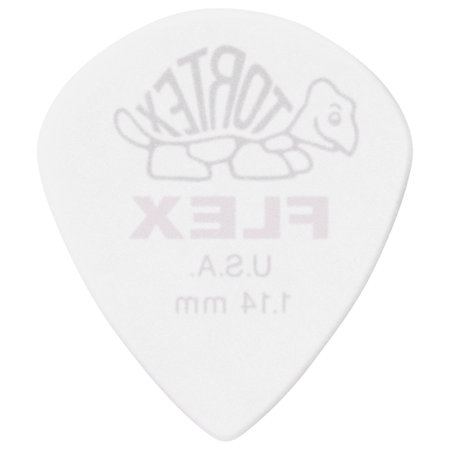 466P114 Tortex Flex Jazz III XL 1,14 mm Sachet de 12 Dunlop