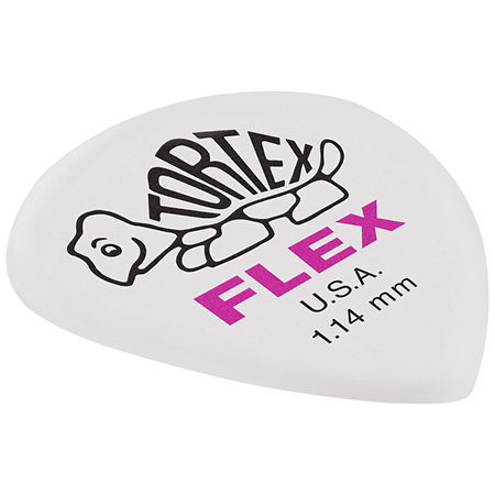 466P114 Tortex Flex Jazz III XL 1,14 mm Sachet de 12 Dunlop