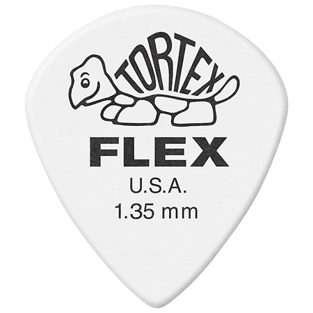 466P135 Tortex Flex Jazz III XL 1,35 mm Sachet de 12 Dunlop