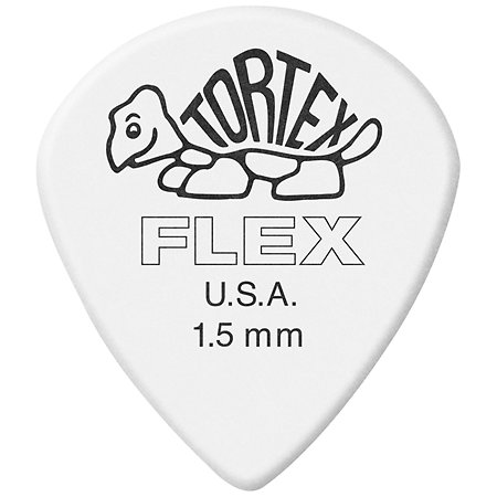 466P150 Tortex Flex Jazz III XL 1,50 mm Sachet de 12 Dunlop