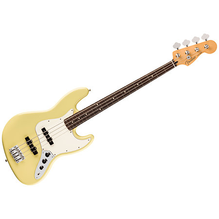 Player II Jazz Bass RW Hialeah Yellow Fender