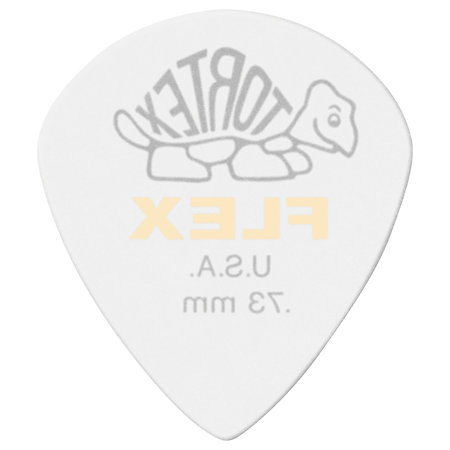 Dunlop 466R073 Tortex Flex Jazz III XL 0,73 mm Sachet de 72