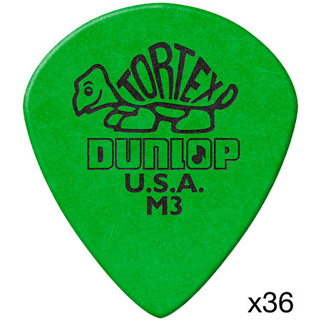 472RM3 Tortex Jazz Medium Sachet de 36 Dunlop