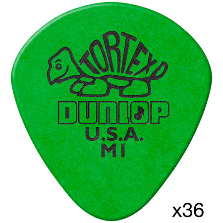 Dunlop 472RM1 Tortex Jazz I Sachet de 36