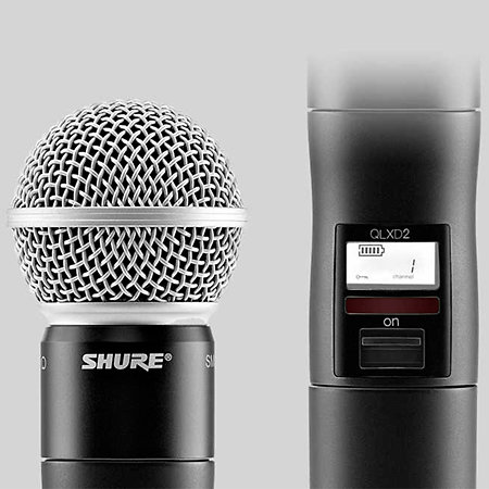 QLXD2 SM58 G51 Shure