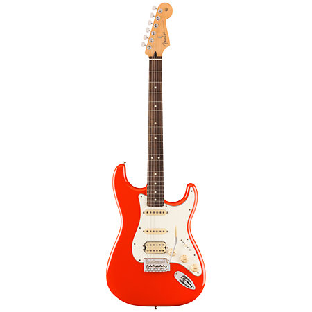 Player II Stratocaster HSS RW Coral Red Fender