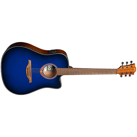 Tramontane Dreadnought Cutaway Electro Special Edition Blue Burst LAG