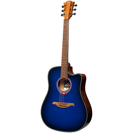 Tramontane Dreadnought Cutaway Electro Special Edition Blue Burst LAG