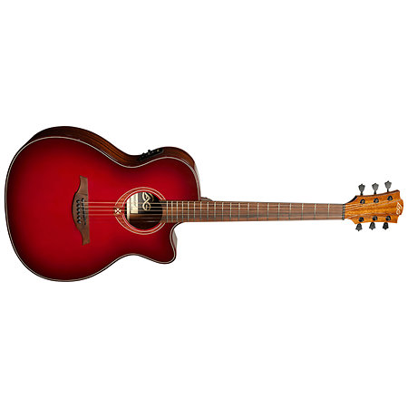 Tramontane Auditorium Cutaway Electro Special Edition Red Burst LAG