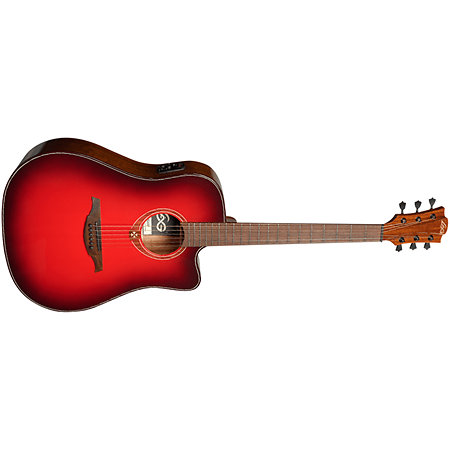 Tramontane Dreadnought Cutaway Electro Special Edition Red Burst LAG