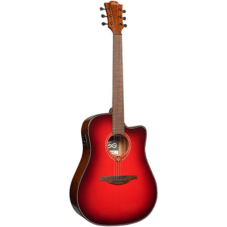 Tramontane Dreadnought Cutaway Electro Special Edition Red Burst LAG