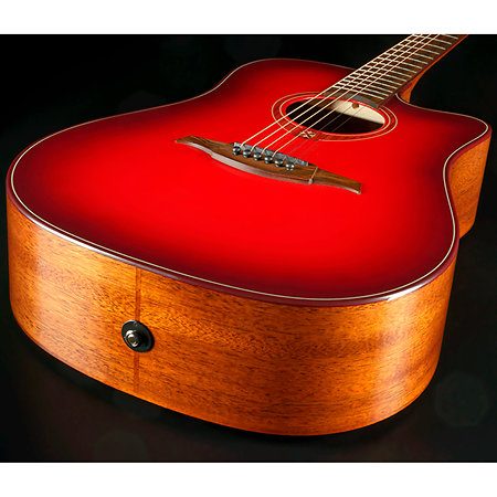 Tramontane Dreadnought Cutaway Electro Special Edition Red Burst LAG