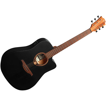 Tramontane T70DCE-BLS Dreadnought Cutaway Electro Black Satin LAG