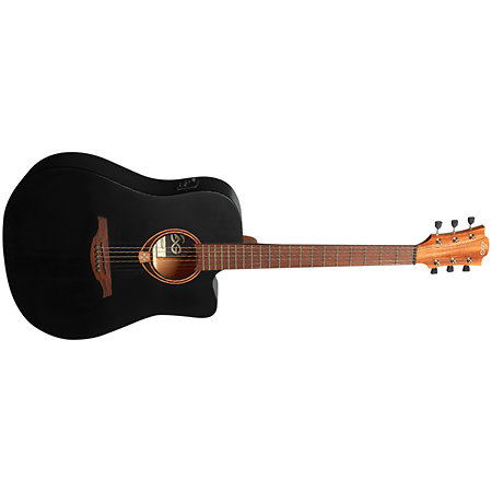 Tramontane T70DCE-BLS Dreadnought Cutaway Electro Black Satin LAG