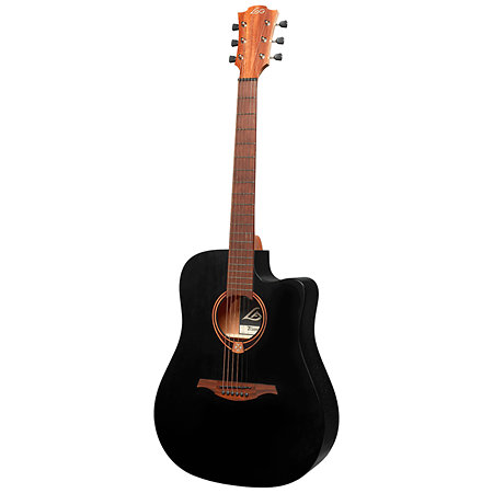 Tramontane T70DCE-BLS Dreadnought Cutaway Electro Black Satin LAG