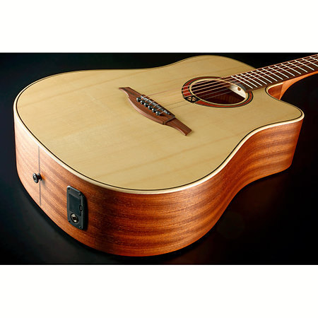 Tramontane T70DCE-NAT Dreadnought Cutaway Électro Naturelle LAG