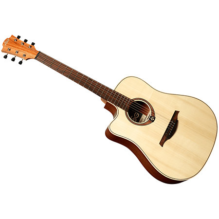 Tramontane TL70DCE-NAT Dreadnought Gaucher Cutaway Électro Naturelle LAG