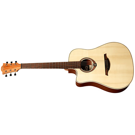 Tramontane TL70DCE-NAT Dreadnought Gaucher Cutaway Électro Naturelle LAG