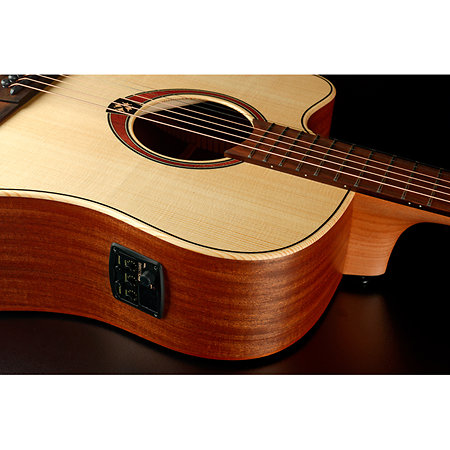 Tramontane TL70DCE-NAT Dreadnought Gaucher Cutaway Électro Naturelle LAG