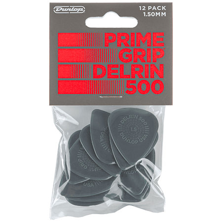 450P150 Delrin 500 Prime Grip 1,50 mm Sachet de 12 Dunlop