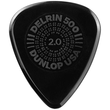 450P200 Delrin 500 Prime Grip 2,00 mm Sachet de 12 Dunlop