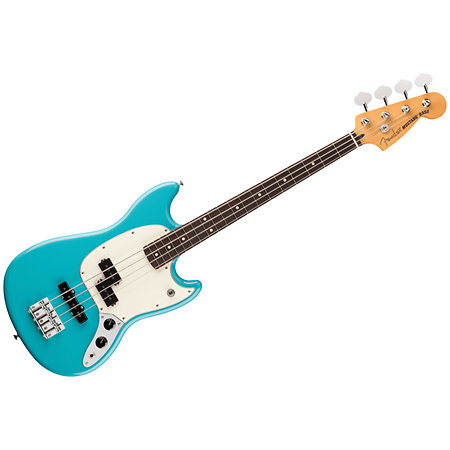 Fender Player II Mustang Bass PJ RW Aquatone Blue