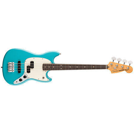 Fender Player II Mustang Bass PJ RW Aquatone Blue