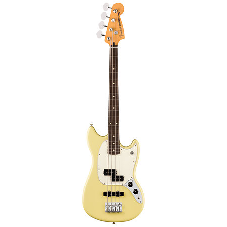 Player II Mustang Bass PJ RW Hialeah Yellow Fender